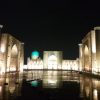 ウズベキスタン1802(11)～3日目(3)レギスタン広場の夜景